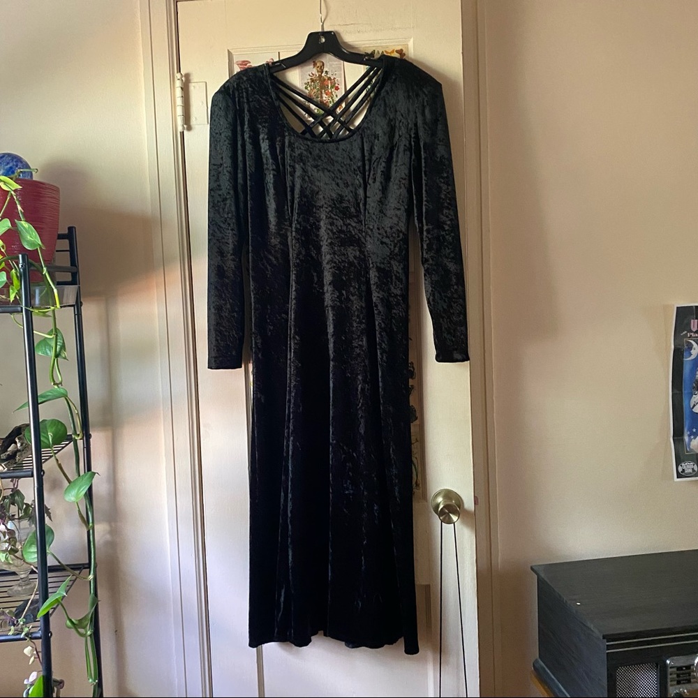 Vintage Brett Alixander midi dress